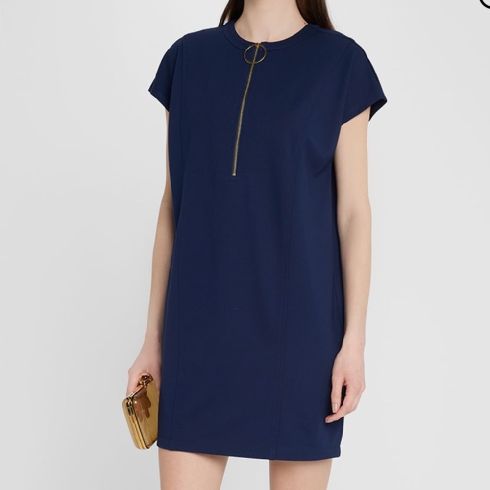 Trina Turk Dress with Gold Zipper